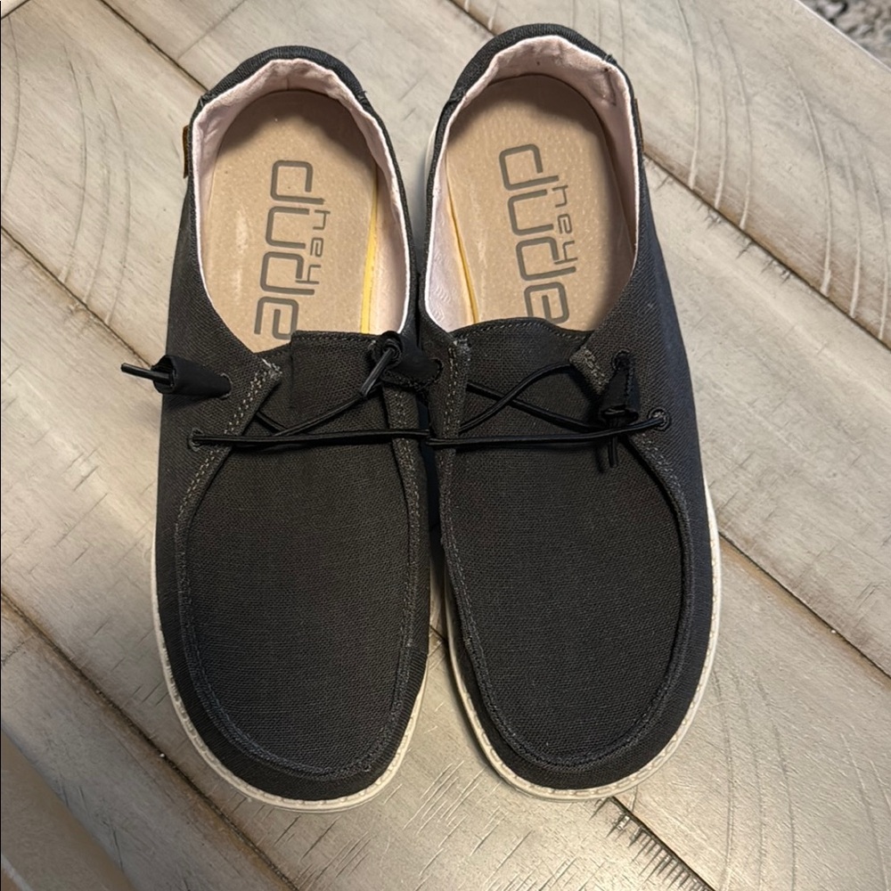 Hey Dude Women's Dark Gray Casual Shoes